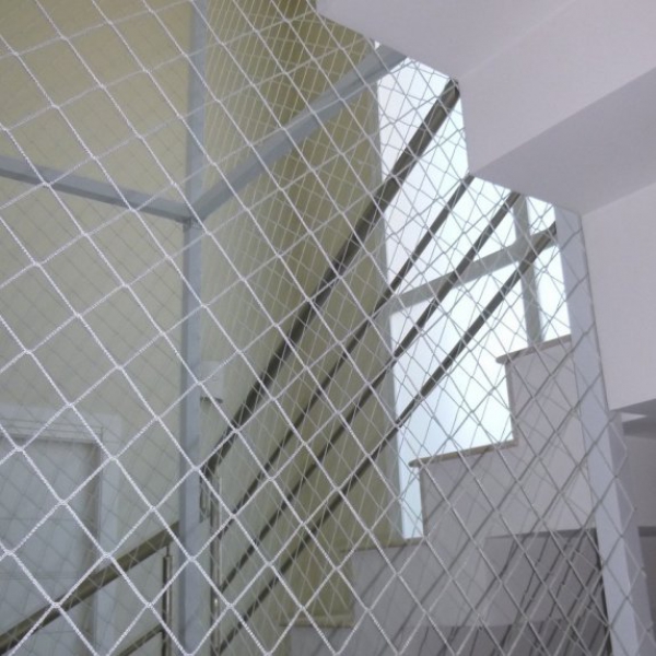 Redes de proteção para escadas