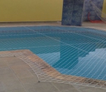 Redes de proteção para piscinas